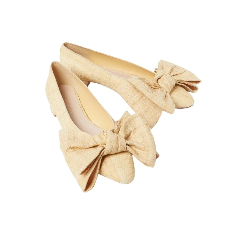 Loeffler Randall Noa Casual Single Shoes Women's Yellow-4