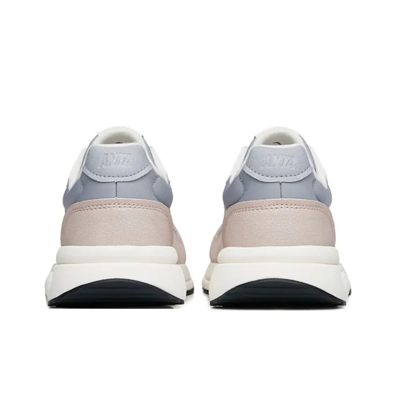 Anta HERITAGE Wear Resistant Low Top Sports Casual Shoes Women's Gray-4