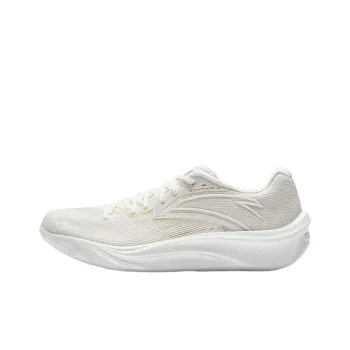 Anta Asphalt Road Fighter 2.0 Anti Slip Wear Resistant Low Top Training Running Shoes Men's Beige