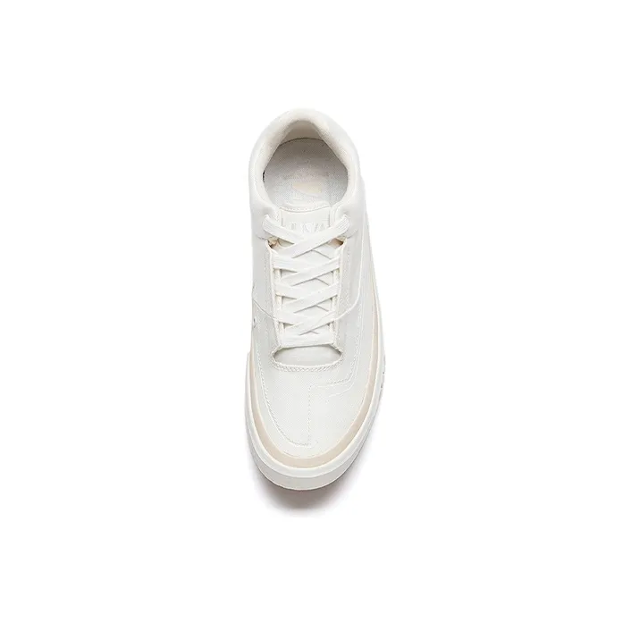 Anta Ao Li Slip Resistant, Abrasion Resistant, Lightweight Low Top Skateboard Shoes Men's White-2