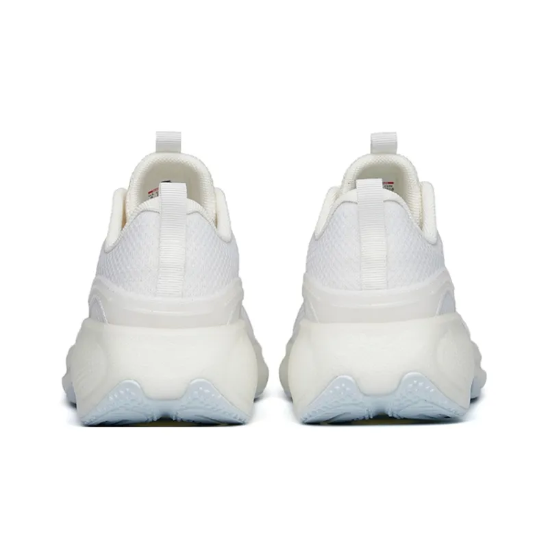 Anta Sugar Core Bubbles 3.0 Anti Slip Wear Resistant Low Top Running Shoes Women's Ivory White-3