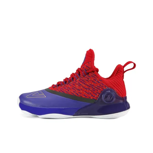 PEAK Parker VI Basketball Shoes Men Mid-Top Fuchsia/Purple