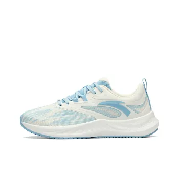 Anta Martian Foam Breathable Lightweight Low Top Running Shoes Men's White Blue