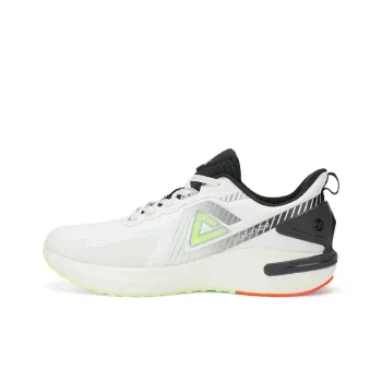 PEAK State Extreme 5.0 Slip Resistant Breathable Low Top Running Shoes Men's Ecru Black