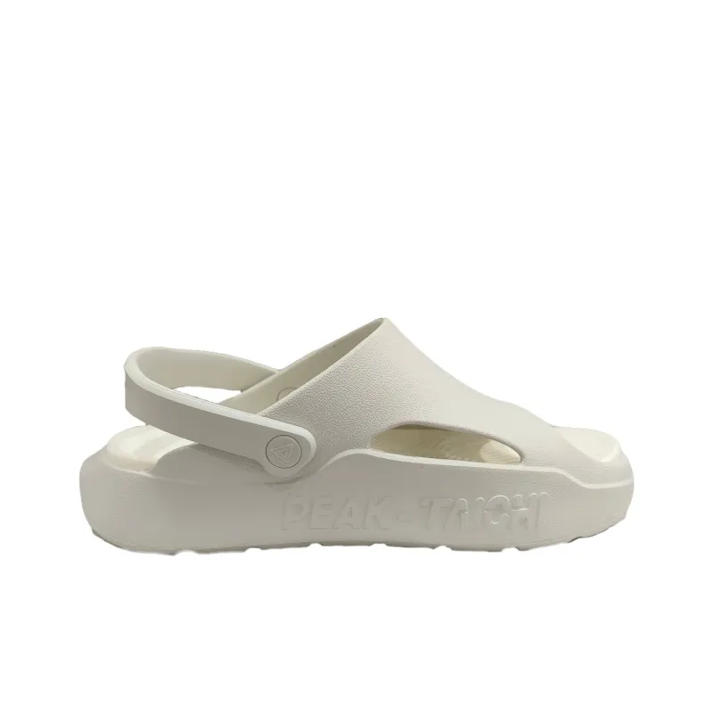 PEAK Statistic Sandals Treading Waves Beach Sandals Men's White Gray Green-2