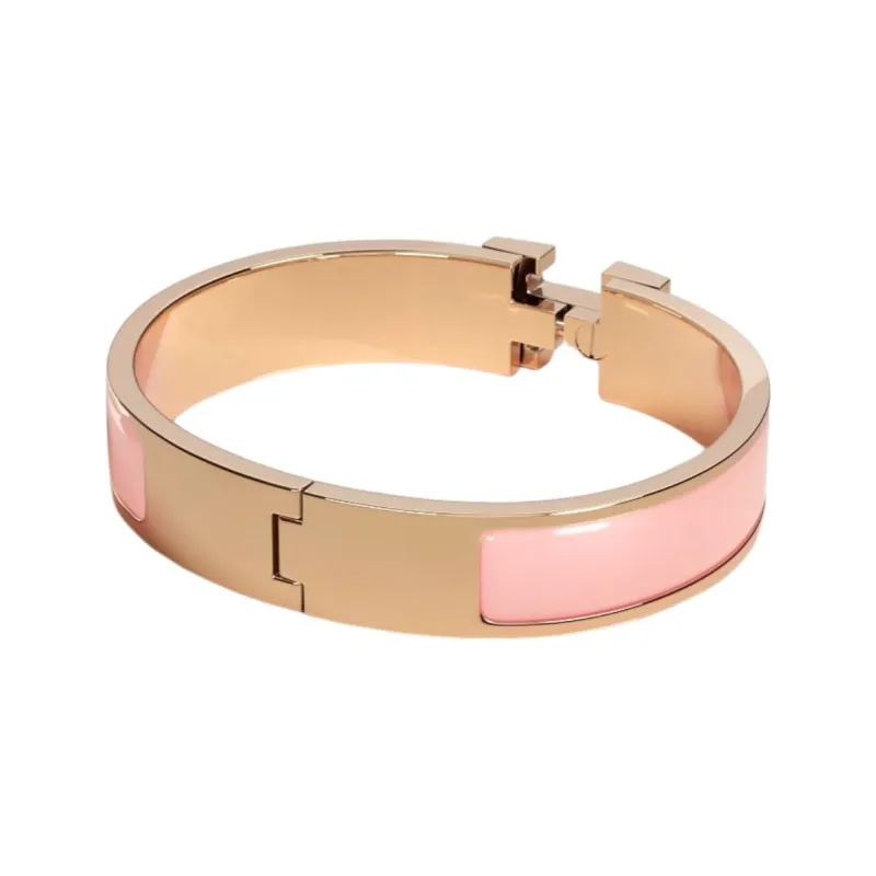 HERMES Clic H Bangles Women's-1