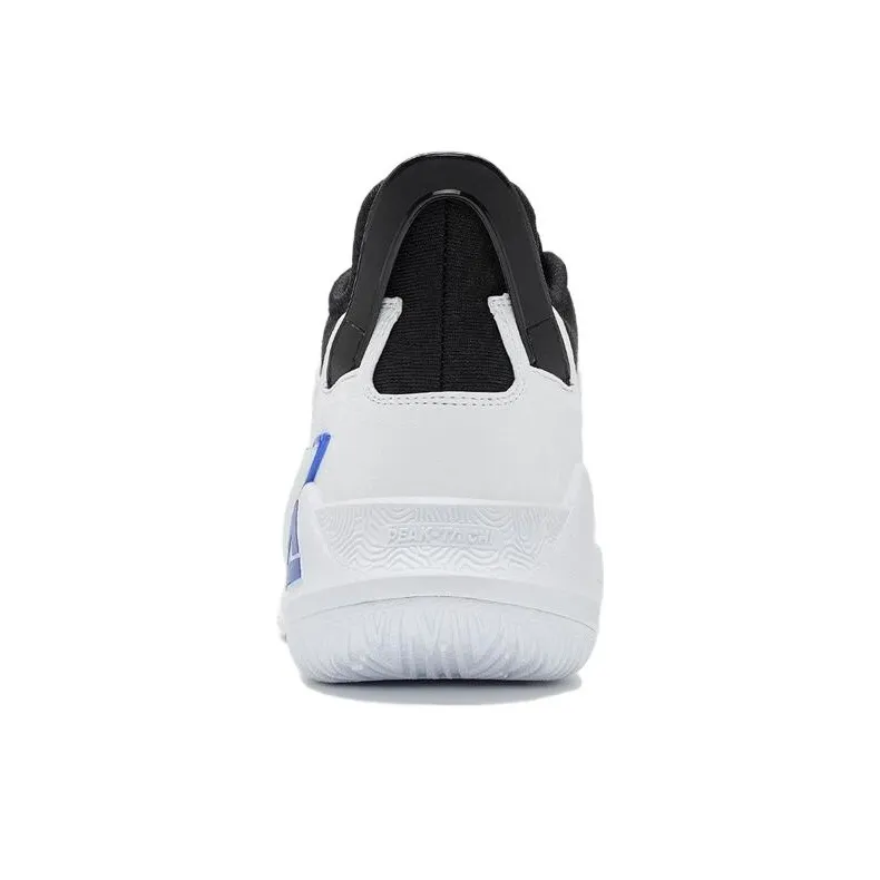 PEAK Magic Horse 1.0 Basketball Shoes Men Mid Top White/Black/Blue-3