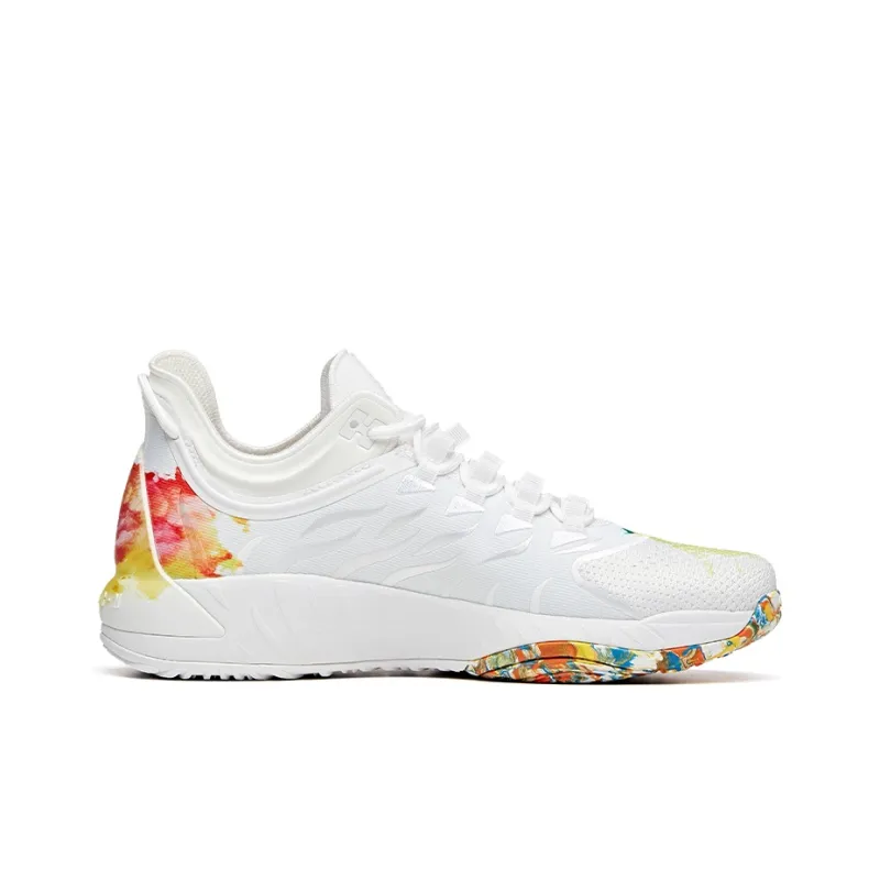 ANTA GH1 Basketball Shoes Men Low Top Multicolor-1