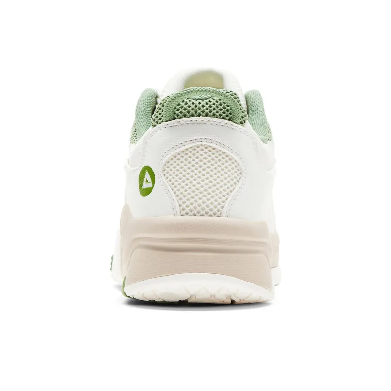PEAK State Pole Roaming Skateboard Shoes Men Low Top Ecru/Green-4