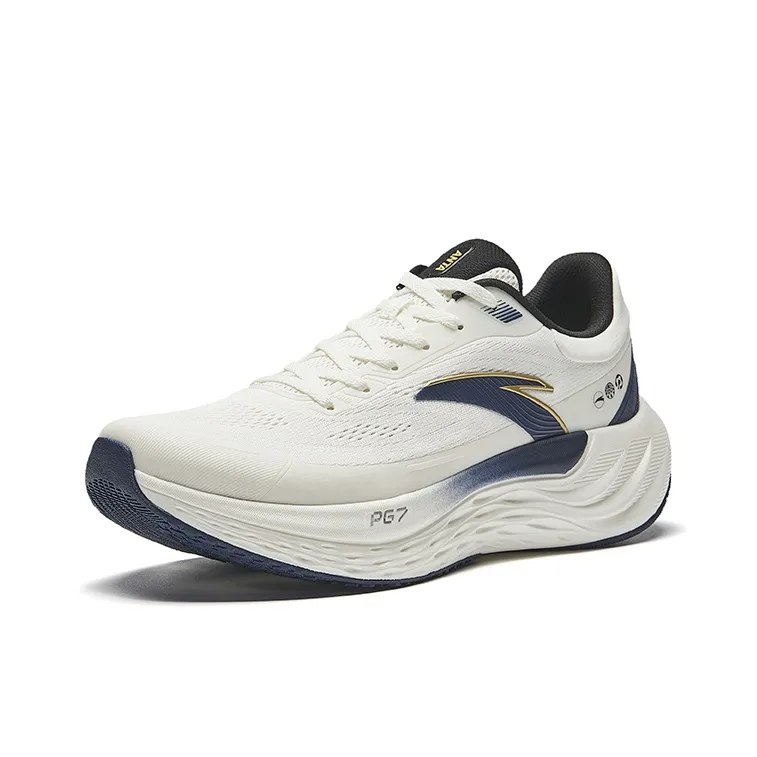 Anta Low Top Running Shoes Men's Ivory White-1