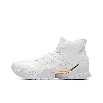 Anta KT3 KT FINALS High Top Basketball Shoes Men's White Gold