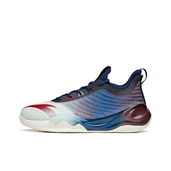 Anta KT6 Low 'Danqing' Cushioning Anti Slip And Wear Resistant Low Top Basketball Shoes Blue Purple Green