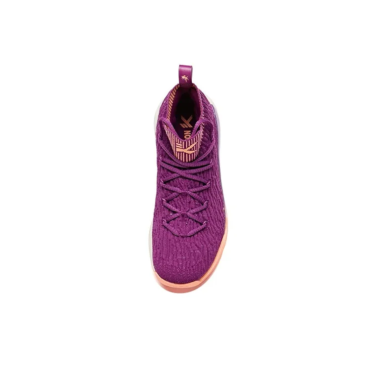 Anta KT4 Thompson Shock Absorbers With Slip Resistant Features High Top Basketball Shoes Men's Purple-2