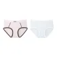 C Set-Macaron Color Block-Light Purple+Blue