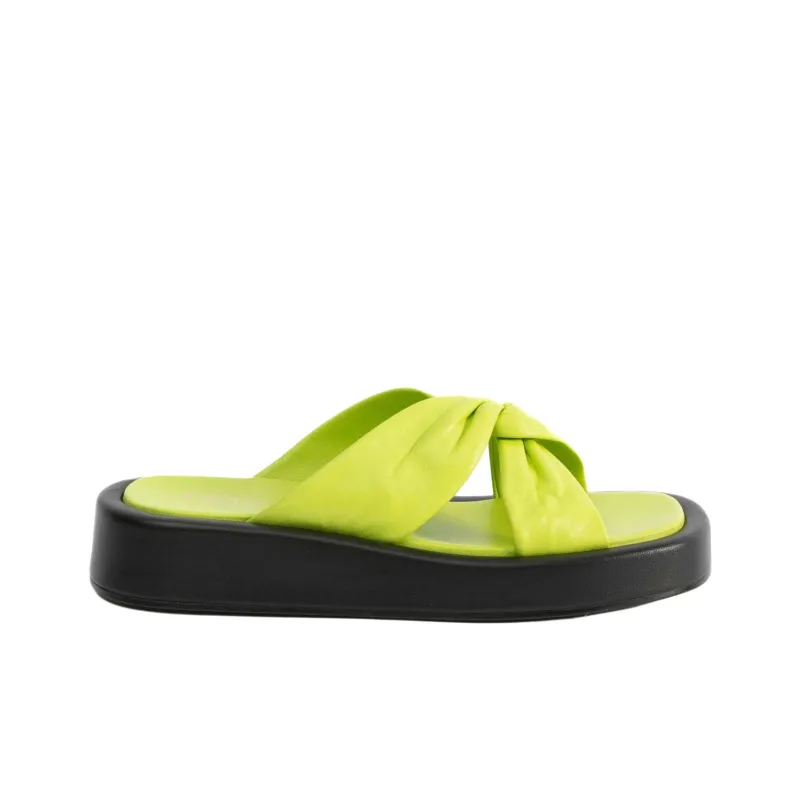 Elleme Slide Slippers 3.5cm Women's Green-1