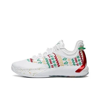 ANTA GH1 Basketball Shoes Men Low Top White/Green/Red