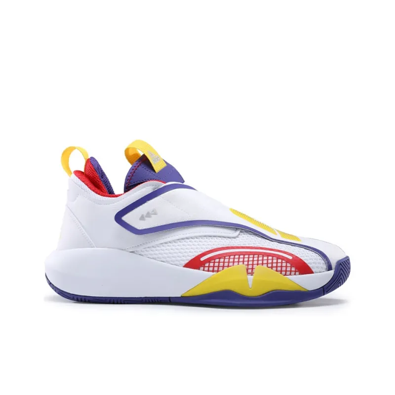 PEAK Wind by wind V1 Basketball Shoes Men Low Top White/Purple-1