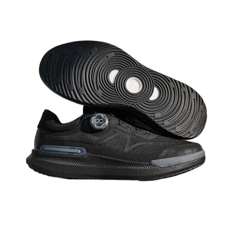 Anta Tianxing Durable Breathable Low Top Training Shoes Men's Basic Black-4