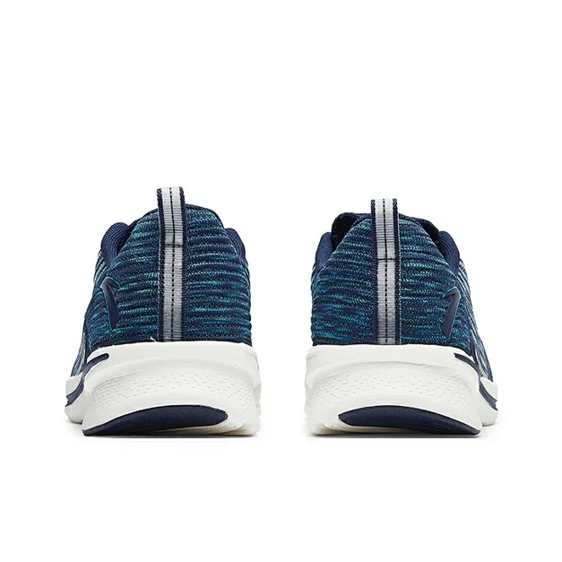 Anta Hydrogen Run II Anti-Slip Wear-Resistant Low-Top Running Shoes Men's Blue-3
