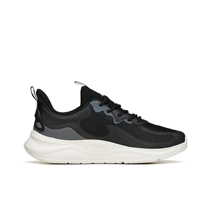 Anta Ling Yun 2 Shock Absorbers Slip Resistant, Abrasion Resistant, Breathable Low Top Running Shoes Men's Black-1