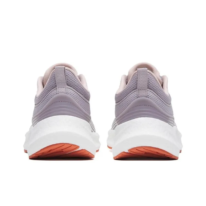 Anta Martian Foam Abrasion Resistant Breathable Low Top Running Shoes Women's Magic Carpet Gray-3