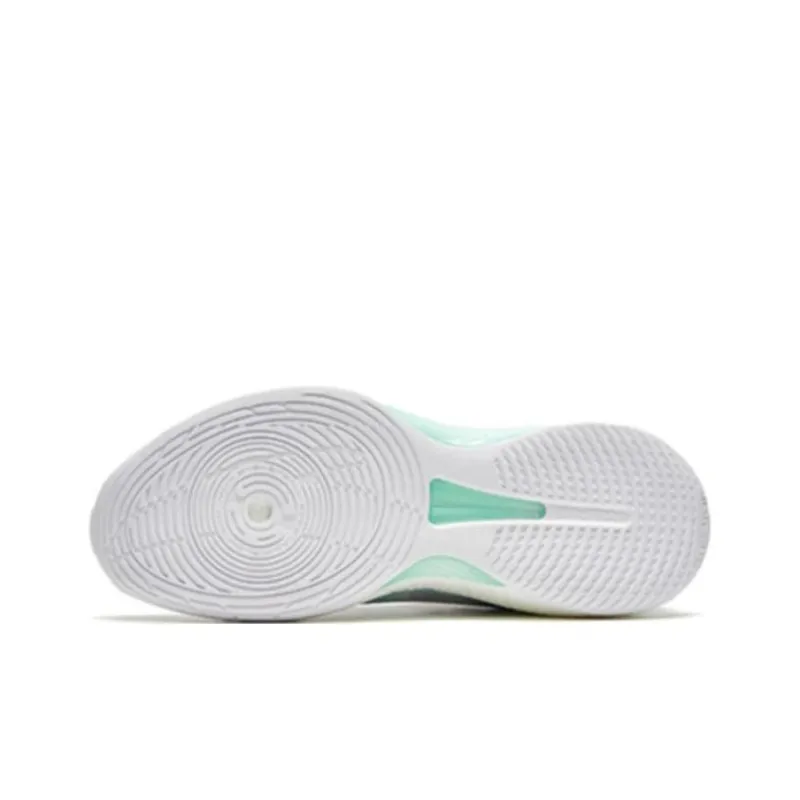 Anta Skyline Team Cushioning Anti-Slip And Wear-Resistant Low-Top Basketball Shoes Men's Gray Porcelain Green-4