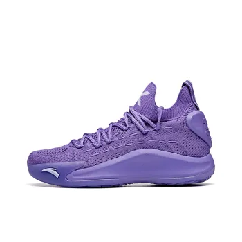 Anta KT5 KT Low For Girls Cushioning Anti Slip And Wear Resistant Mid Top Basketball Shoes Women's Purple