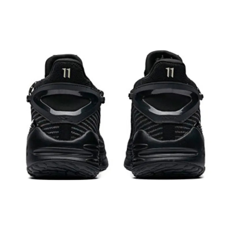 Anta KT4 Thompson Abrasion Resistant Breathable High Top Basketball Shoes Men's Black-3