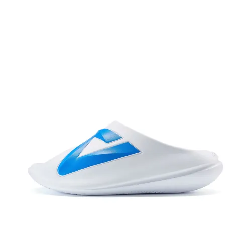 PEAK Very Small Fat Drag Slide Slippers Men White/Blue