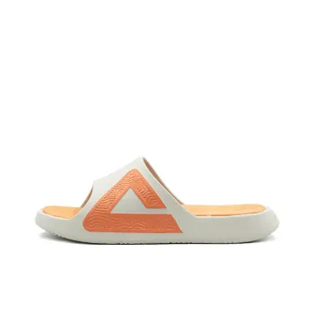 PEAK State Pole Classic Drag Slip Resistant Odor Resistant Quick Dry Slide Slippers Men's Ecru Orange Red