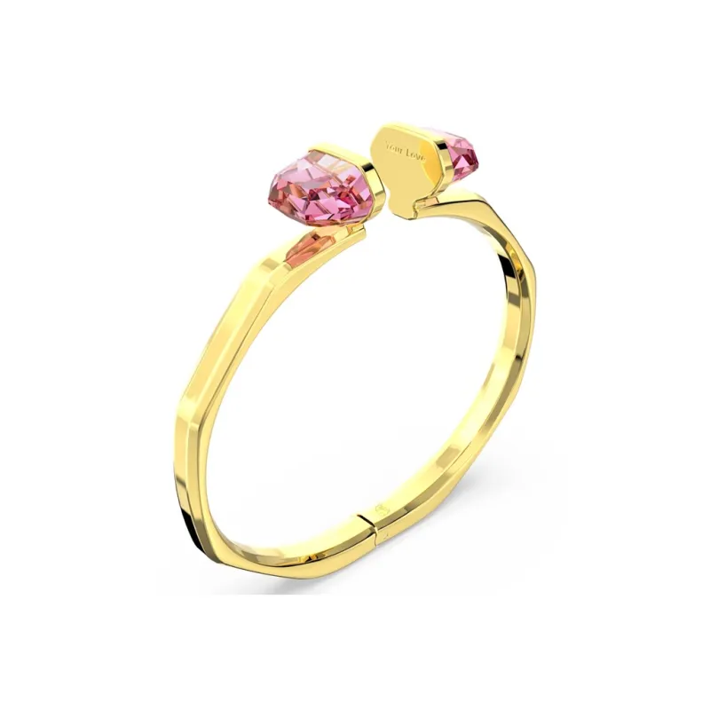 Swarovski Lucent Bangles Women's Gold-3