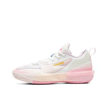 PEAK State Maximums Trigonometric 3.0 Basketball Shoes Men Low Top Beige White Pink Purple