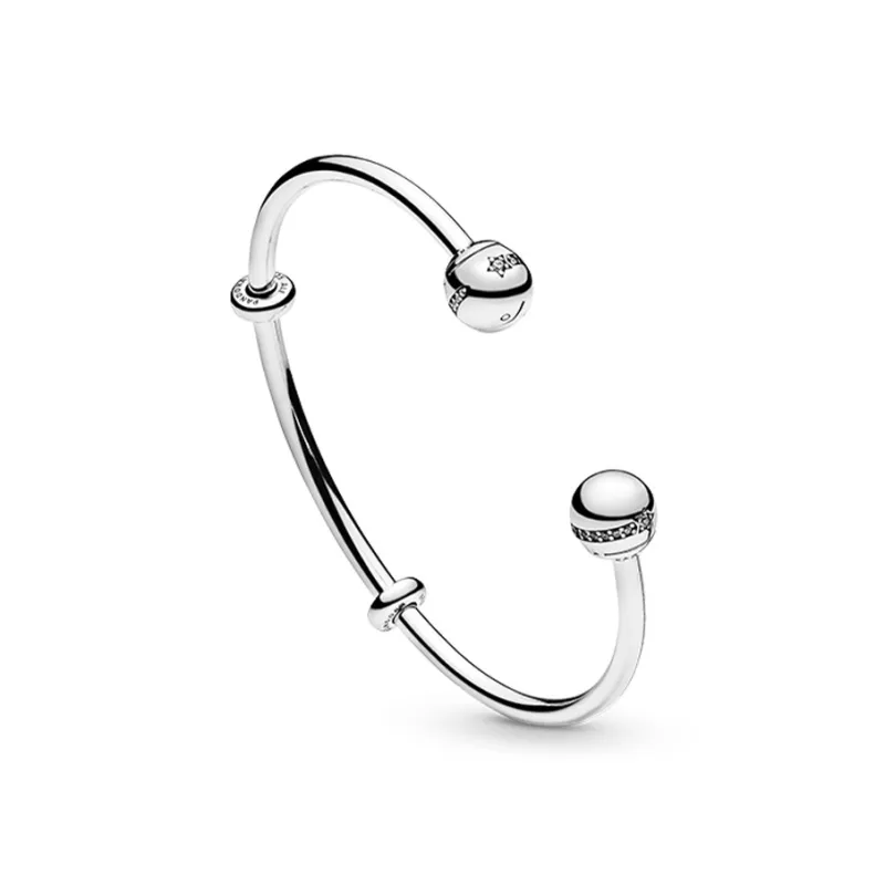 Pandora 925 Sterling Silver Bangles Women's-2