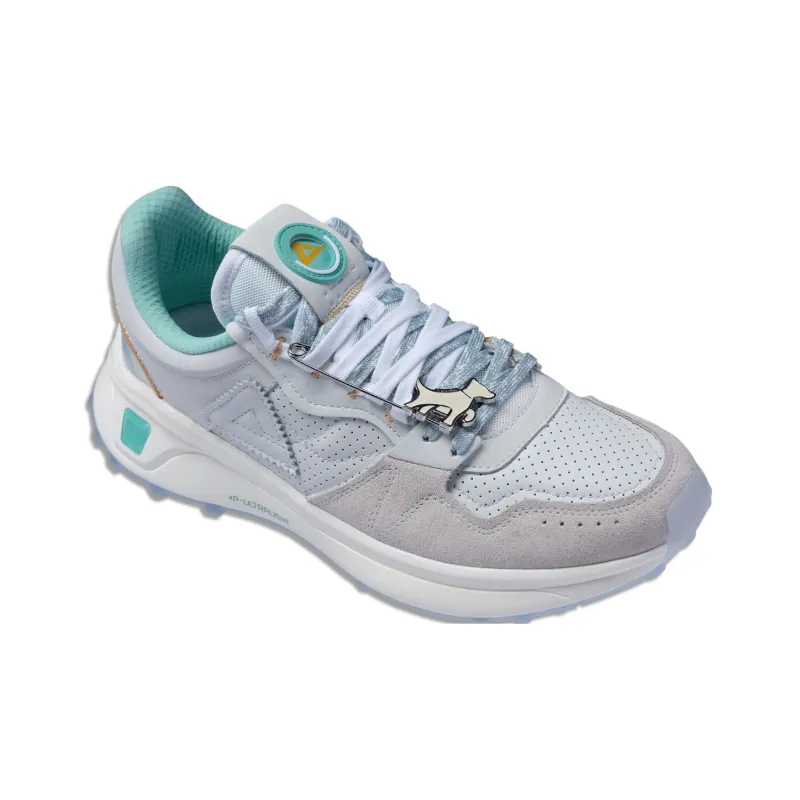 PEAK Flick 70s Low Top Sports Casual Shoes Men's White Pink Green-2