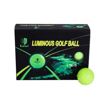 Caiton Golf Ball Fluorescent Skin Nightclub Special Glow in The Dark Competition Ball
