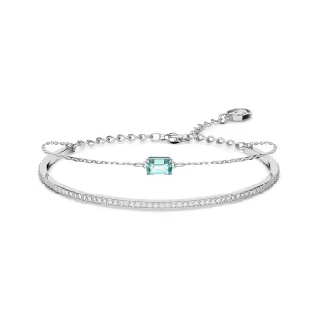 Swarovski Millenia Rhodium Plated Bangles Women's