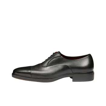 Santoni Easy Dress Shoes Men's Black