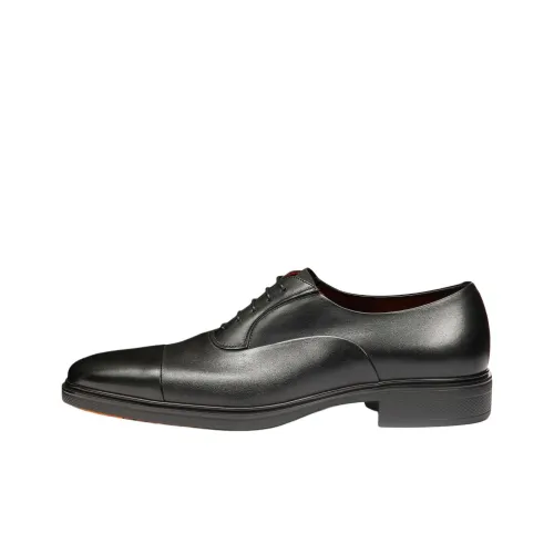 Santoni Easy Dress Shoes Men's Black
