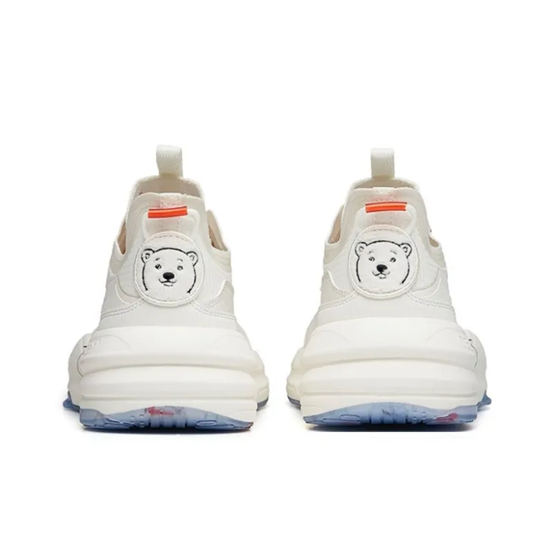 Coca Cola x Anta C37 Series Coca Cola Collaboration Low Top Skateboard Shoes Women's White Red-3