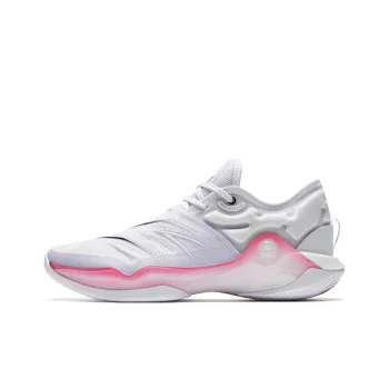 Anta Skyline 1 Low Anti Slip Wear Resistant Low Top Basketball Shoes Men's Bright Pink