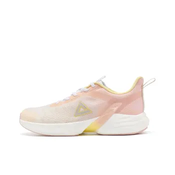 PEAK Hyperfuse Anti Slip Wear Resistant Low Top Running Shoes Women's Desert Pink