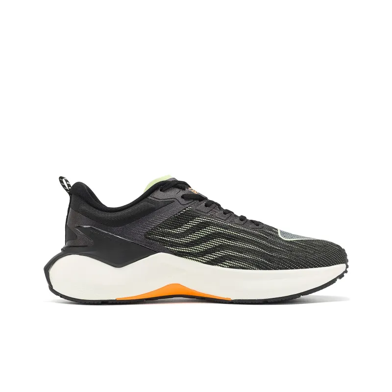 PEAK State Extreme 5.0 Pro Cushioning Wear Resistant Low Top Running Shoes Men's Black Sprout Green-1