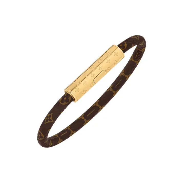 LOUIS VUITTON Confidential Bracelet Monogram-7