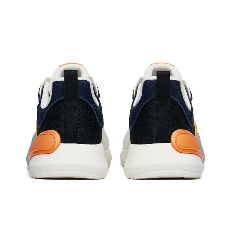 Anta Rubik's Cube 3.0 Cushioning Anti-Slip And Wear-Resistant Low-Top Casual Shoes Men's Black White Blue-3