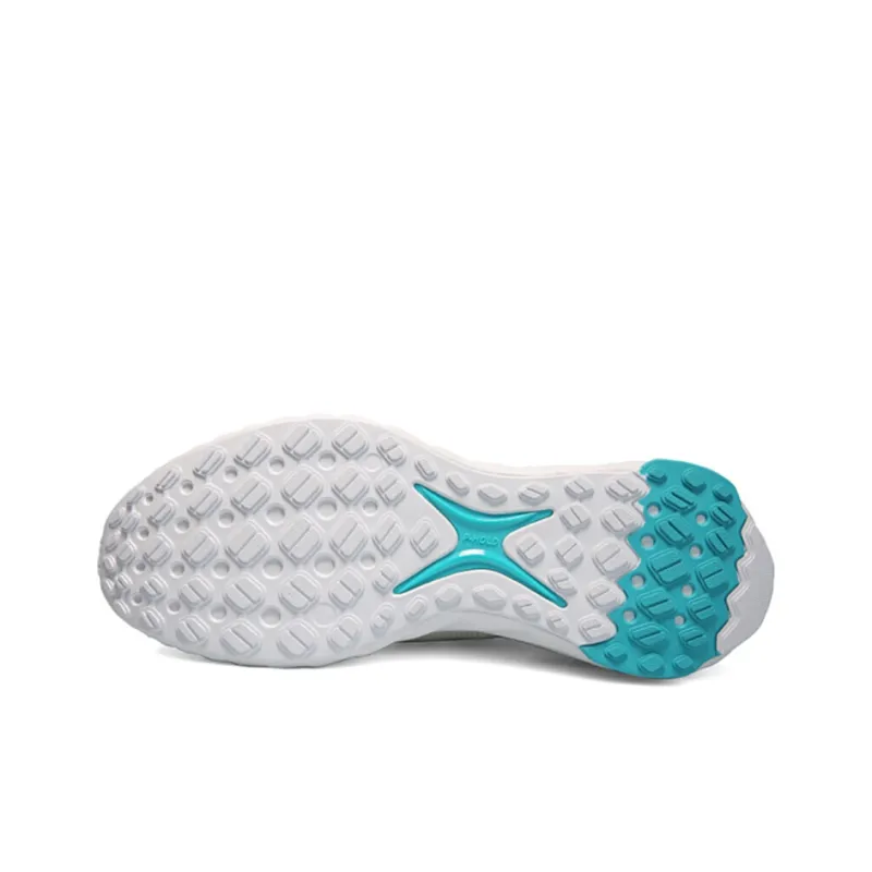 PEAK Tai Ji1.0 Plus Anti Slip Wear Resistant Low Top Sports Casual Shoes Unisex White Blue-5