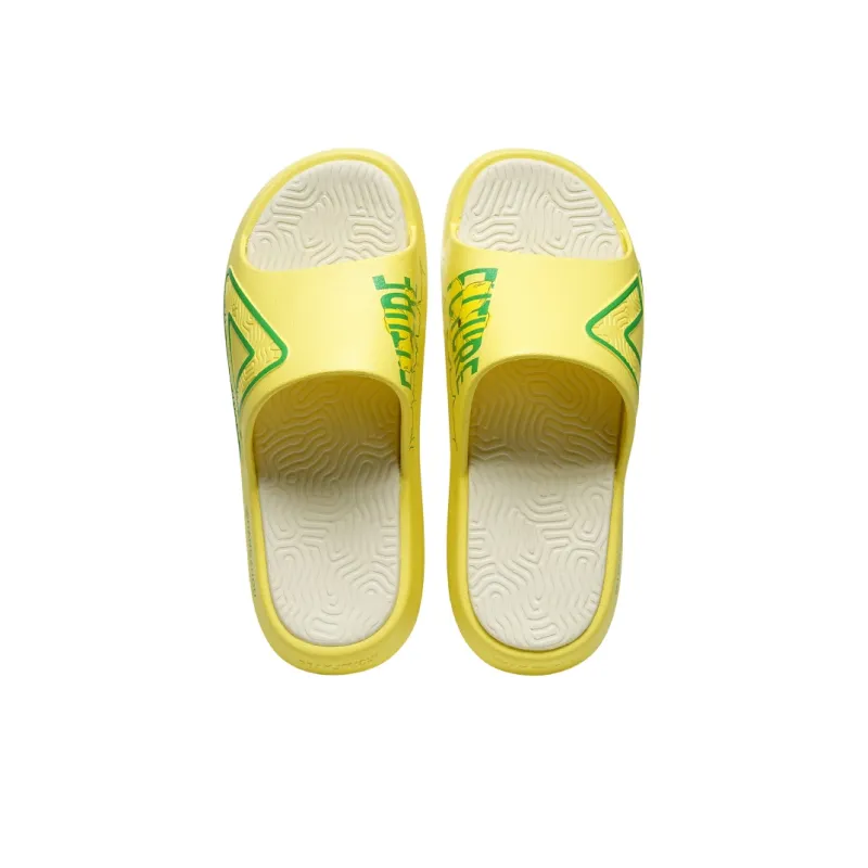 PEAK Statistic Sandals Slide Slippers Unisex Laurel Yellow-3