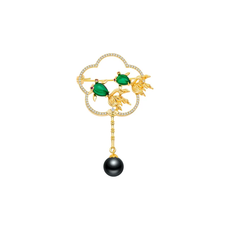 CLORIS YING Pearl Brooches Women's-4