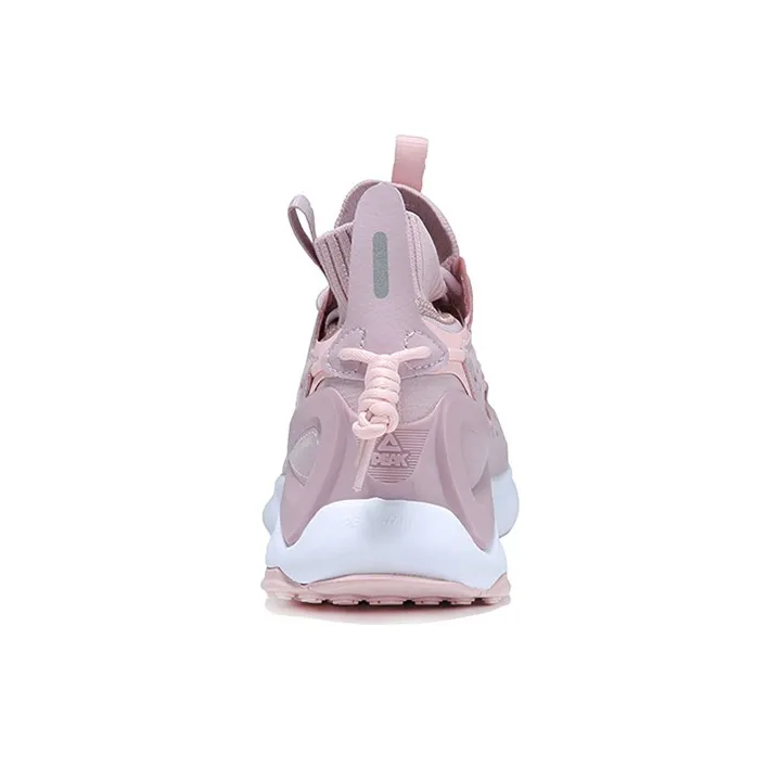 PEAK Taichi Mid-Top Running Shoes Women's Gray Pink-4