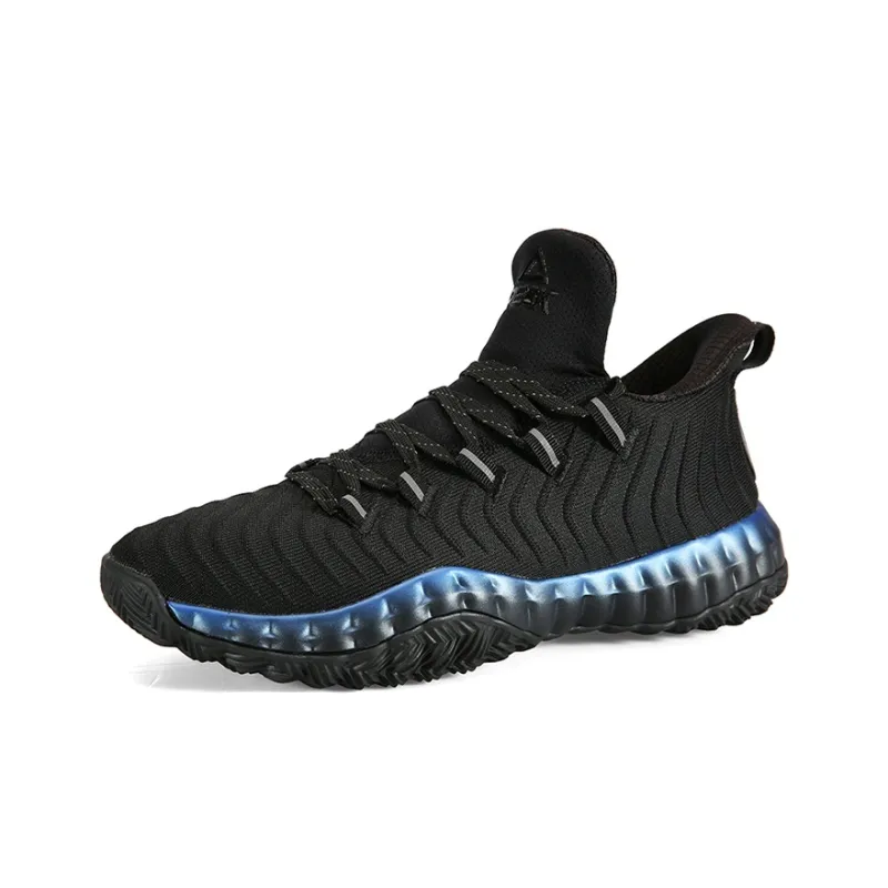 PEAK Parker Cavalry Low Top Performance Basketball Shoes Men's Black-2