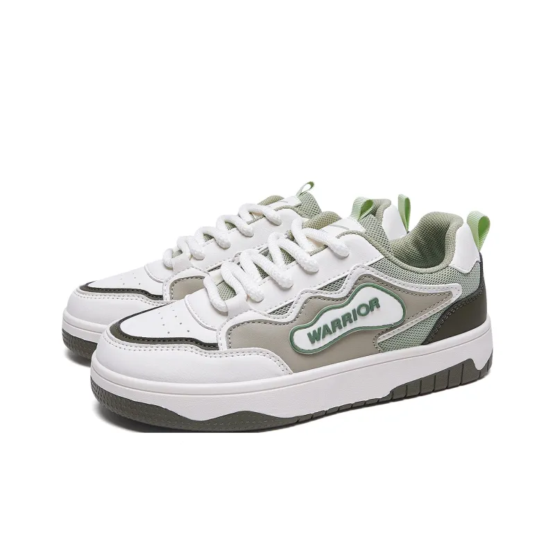 Warrior Non-slip Lightweight Low-Top Skateboard Shoes Women's-3